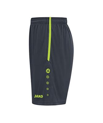 JAKO 4499K Short Allround Kids - Antraciet/Lemon - 128
