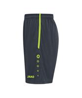 JAKO 4499K Short Allround Kids - Antraciet/Lemon - 164 - thumbnail