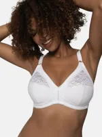 Kanten Bh zonder beugel - Katoenen bh zonder vulling - Monica - thumbnail