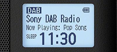 Sony XDR-S41D digitale radio (DAB+, FM, RDS, wekker)
