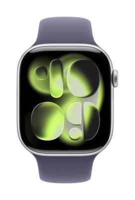 Apple Watch Band - Sportbandje - 46 mm - Zachtpaars - S/M