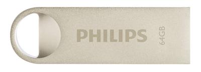 USB-stick 2.0 Philips moon vintage silver 64GB