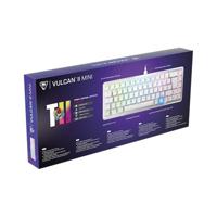 Turtle Beach® Vulcan II Mini draadloos optisch mechanisch gamingtoetsenbord - Wit - thumbnail