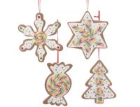 Ornament claydgh peperkoek l10 cm II Kurt S. Adler - Kurt s adler - thumbnail