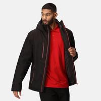 Ragetta RG253 Navigate Waterproof Insulated Jacket - Black/Classic Red - L - thumbnail