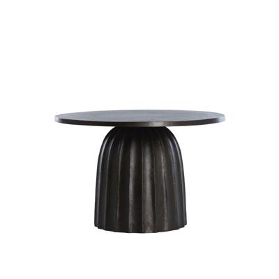Light&living Bijzettafel Ø60x38 cm VEGLIA mat donker bruin