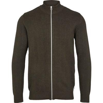 Kronstadt Trui Donkergroen Carlo Zip Regular Fit Kronstadt Trui Donkergroen Carlo Zip Regular Fit