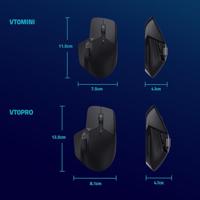 Rapoo VT0Mini 4K+8K Draadloze Gaming Muis Zwart - thumbnail