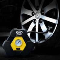 DC12V 120W 10A 40 PSI 19 cilinder met Indicator draagbare elektrische luchtpomp Tire Inflator auto elektrische Compressor Auto Tire pomp opblaasbare l - thumbnail