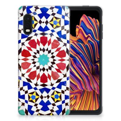 Samsung Xcover Pro | TPU | Siliconen hoesje | Mozaïek