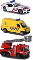 Majorette speelgoedvoertuigen S.O.S. Rescue Nederland 3 delig - thumbnail