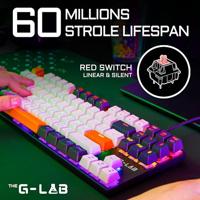 Toetsenbord The G-Lab Azerty Frans - thumbnail