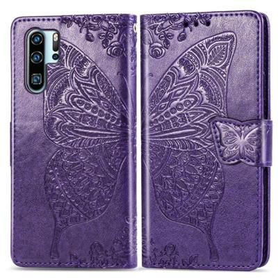 Butterfly Love bloemen reliëf horizontale Flip lederen case voor Huawei P30 Pro met houder & kaartsleuven & portemonnee & Lanyard (donker paars) Butterfly Love bloemen reliëf horizontale Flip lederen case voor Huawei P30 Pro met houder & kaartsleuven & portemonnee & Lanyard (donker paars)