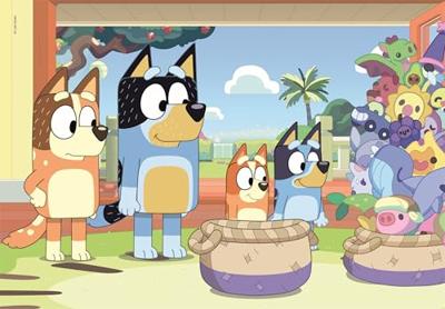 Clementoni Supercolor Puzzel Bluey 2x20 Stukjes