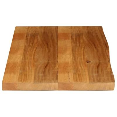 Tafelblad met natuurlijke rand 100x60x2,5 cm massief mangohout Tafelblad met natuurlijke rand 100x60x2,5 cm massief mangohout
