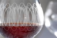 Leonardo Casella Burgundyglazen met print, per 6 - thumbnail