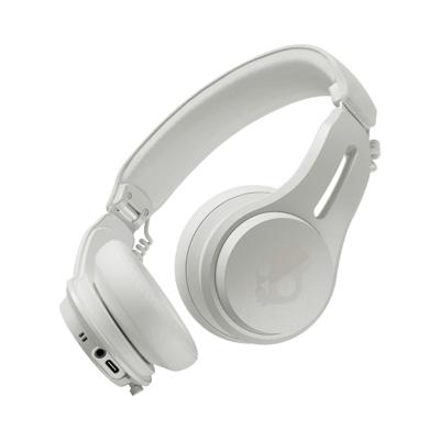 Skullcandy Icon ANC On-Ear Actieve Noise Cancelling Draadloze Bluetooth Hoofdtelefoon, 60 uur Batterij, Microfoon, Werkt met iPhone Android - Bone