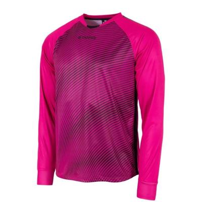 Stanno 415004 Vortex Keeper Shirt Long Sleeve - Magenta-Black - M Stanno 415004 Vortex Keeper Shirt Long Sleeve - Magenta-Black - M