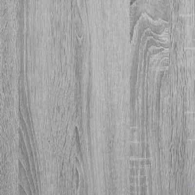Plantenstandaard 33x33x60 cm bewerkt hout grijs sonoma eiken - thumbnail