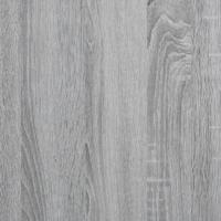 Bartafel met rekken 90x40x103,5 cm bewerkt hout grijs sonoma - thumbnail