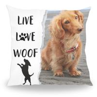 Live Love Woof - Pillow Buddies - thumbnail