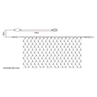 Showtec LED Rubber Net Light met 176 LED&apos;s (warm wit) - thumbnail