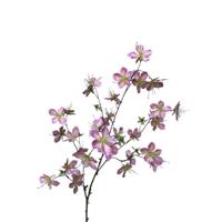Roberts Collection Kunsttak yasmine real touch 115cm roze - thumbnail