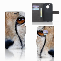 Motorola Moto G5 Telefoonhoesje met Pasjes Cheetah - thumbnail