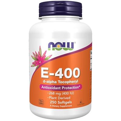 Vitamine E 400IU D-Alpha Tocopheryl 250softgels