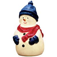Konstsmide 4249-000 Acryl figuur Sneeuwpop Warmwit LED Wit - thumbnail
