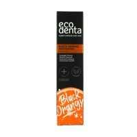 Ecodenta Tandpasta black orange whitening 100 Milliliter - thumbnail