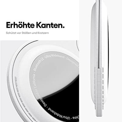 KeyBudz AirTag keyring - White