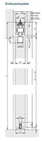 Hawa schuifdeurgarnituur - Junior 80/B Pocket - 25074 - thumbnail