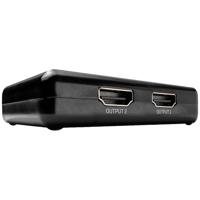LINDY 38357 2 poorten HDMI-splitter 3840 x 2160 Pixel Zwart - thumbnail