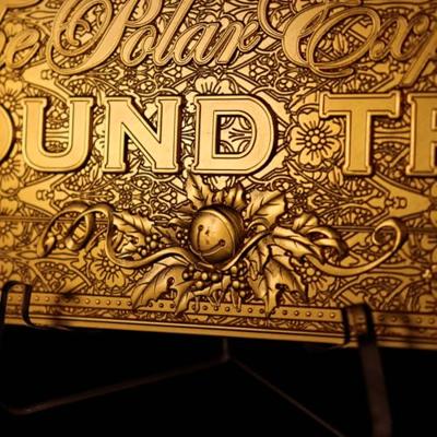 Polar Express Replica Train Ticket 24k Gold Plated Limited Edition