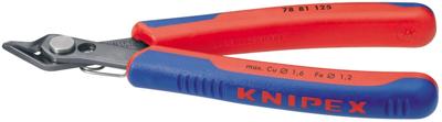 Knipex Electronic Super Knips® | 125 mm Lengte | Meer-Componentengrepen | Gebruineerd - 78 81 125 SB Knipex Electronic Super Knips® | 125 mm Lengte | Meer-Componentengrepen | Gebruineerd - 78 81 125 SB