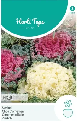 Zaden Brassica Sierkool gemengd Hortitops - Hortitops