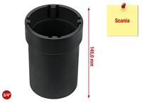 3/4-sleufmoersleutel met 4 pennen voor Scania, binnentap Ø 70 mm KS Tools 460.1745 - thumbnail