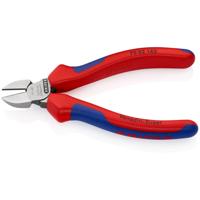 Knipex Zijsnijtang zwart geatramenteerd met meer-componentengrepen 140 mm - 7002140 - thumbnail
