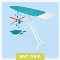 Airpro Large Strijkplank 120x42cm blauw - thumbnail