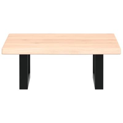 Badkamer wandschap staal en massief eikenhout