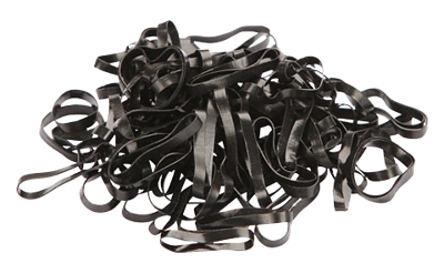 Elastiekjes Siliconen zwart