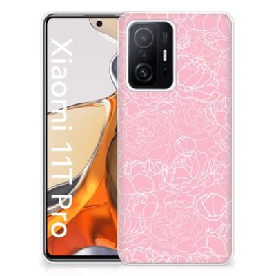 Xiaomi 11T | 11T Pro | TPU Case | White Flowers Xiaomi 11T | 11T Pro | TPU Case | White Flowers
