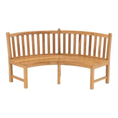 Bank teak Round 200cm