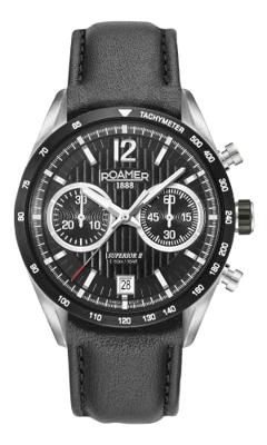 Roamer Superior Chrono II Swiss-Made Chronograaf Staal | 510818 41 54 08 Roamer Superior Chrono II Swiss-Made Chronograaf Staal | 510818 41 54 08