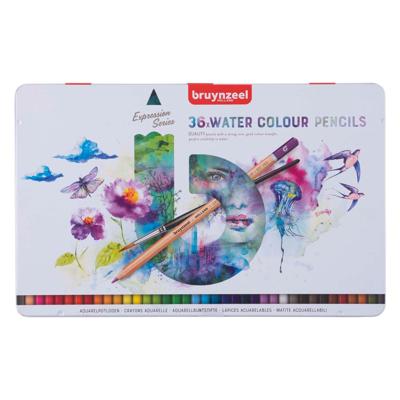 Bruynzeel expression aquarelpotloden blik 36 Bruynzeel expression aquarelpotloden blik 36