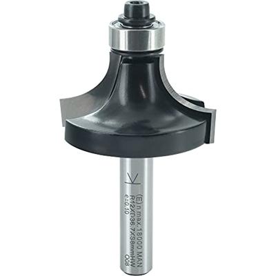 ENT Afrondfrees HM R12 met lager, Kolf 8mm - 7914298