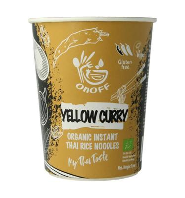 Instant noodlesoup yellow curry bio 75 Gram Instant noodlesoup yellow curry bio 75 Gram