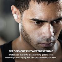 Belkin AUC001btWH SoundForm True Wireless Earbuds (Bluetooth-oordopjes voor iPhone, Samsung, Google, bedieningsknoppen, draagbaar oplaadhoesje, 24 uur luistertijd, ruisisolatie, zweetbestendig, wit),Eén maat,Kleur: wit - thumbnail