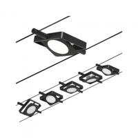Paulmann 94424 Kabelsysteem compleet LED Zwart (mat), Chroom - thumbnail